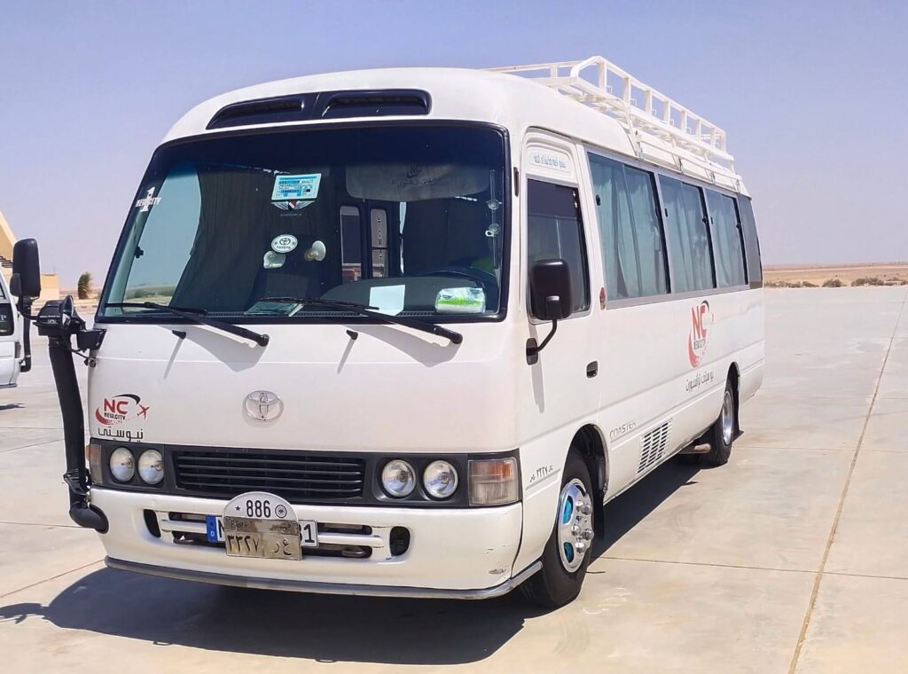 ايجار كوستر الى السخنة
