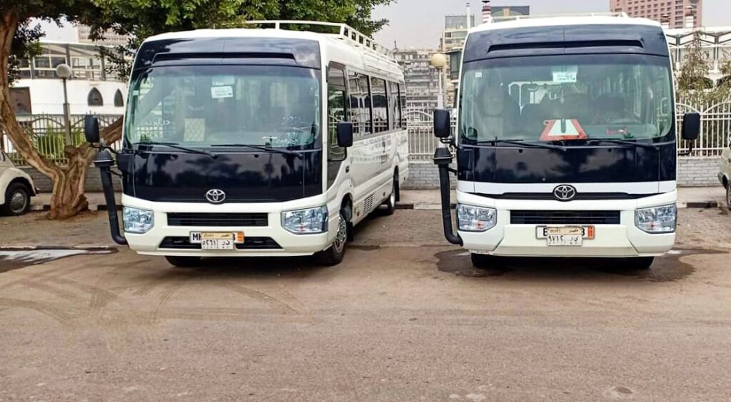 ايجار تويوتا كوستر الى شرم الشيخ