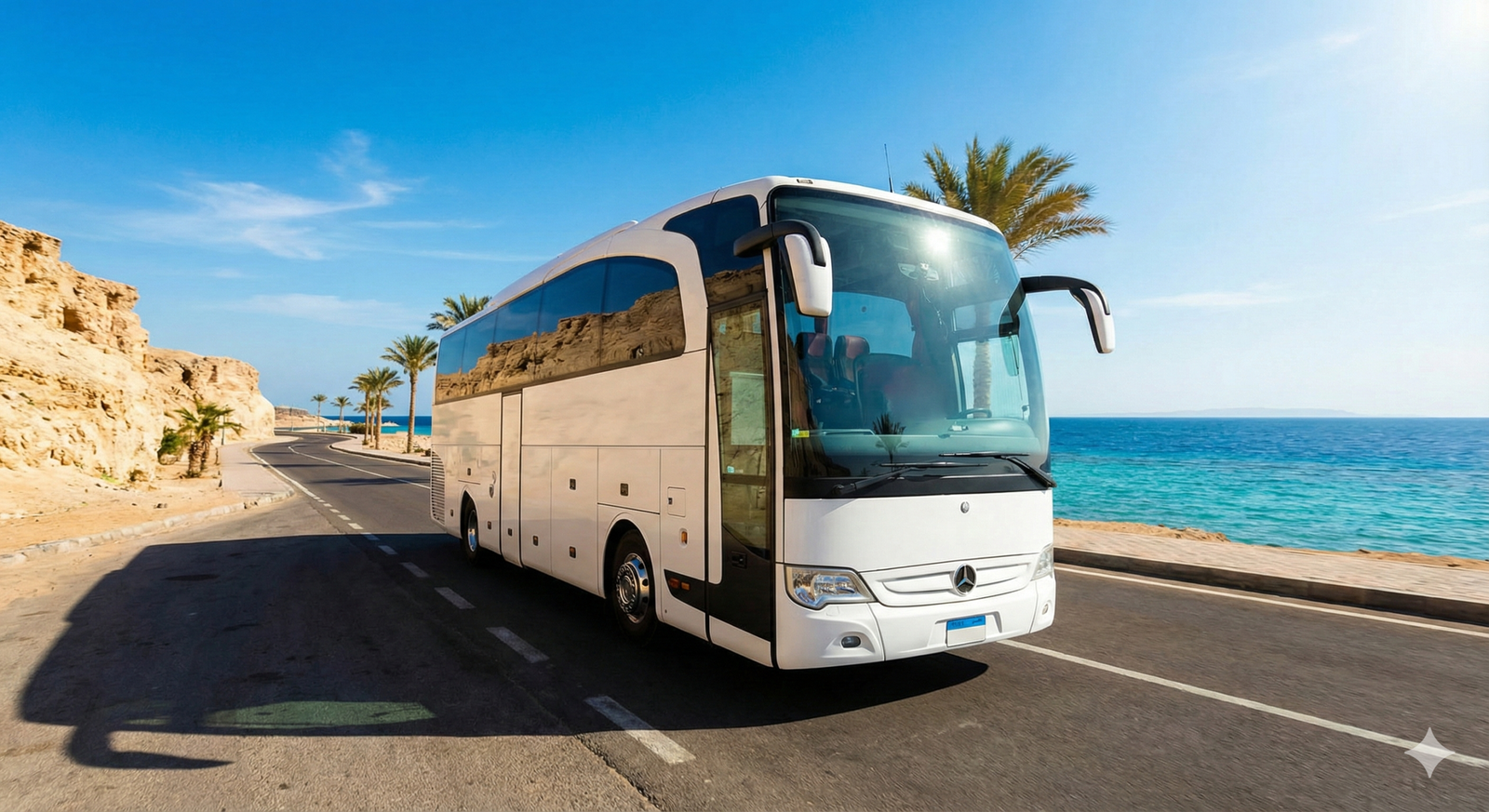 ايجار اتوبيس 50 راكب الى شرم الشيخ