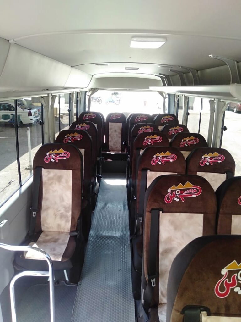 ايجار تويوتا كوستر الى اسوان