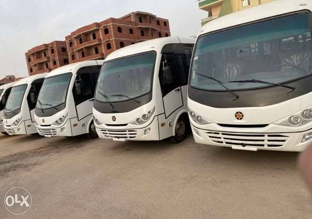 ايجار ميني باص 28 راكب الي طابا