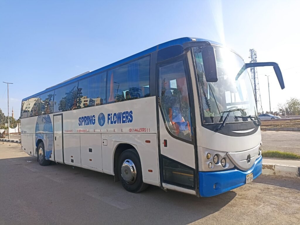 ايجار مرسيدس 50 راكب الي السويس