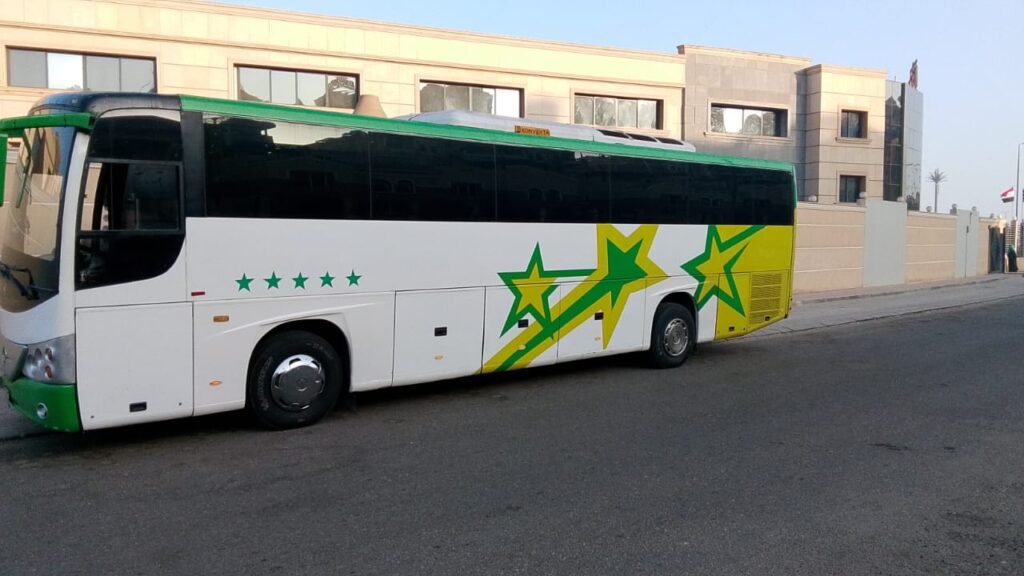 ايجار باص 50 راكب الي الاسماعليه