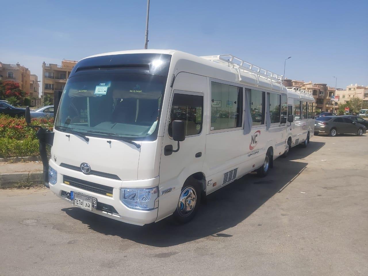 ايجار باص كوستر 23 راكب
